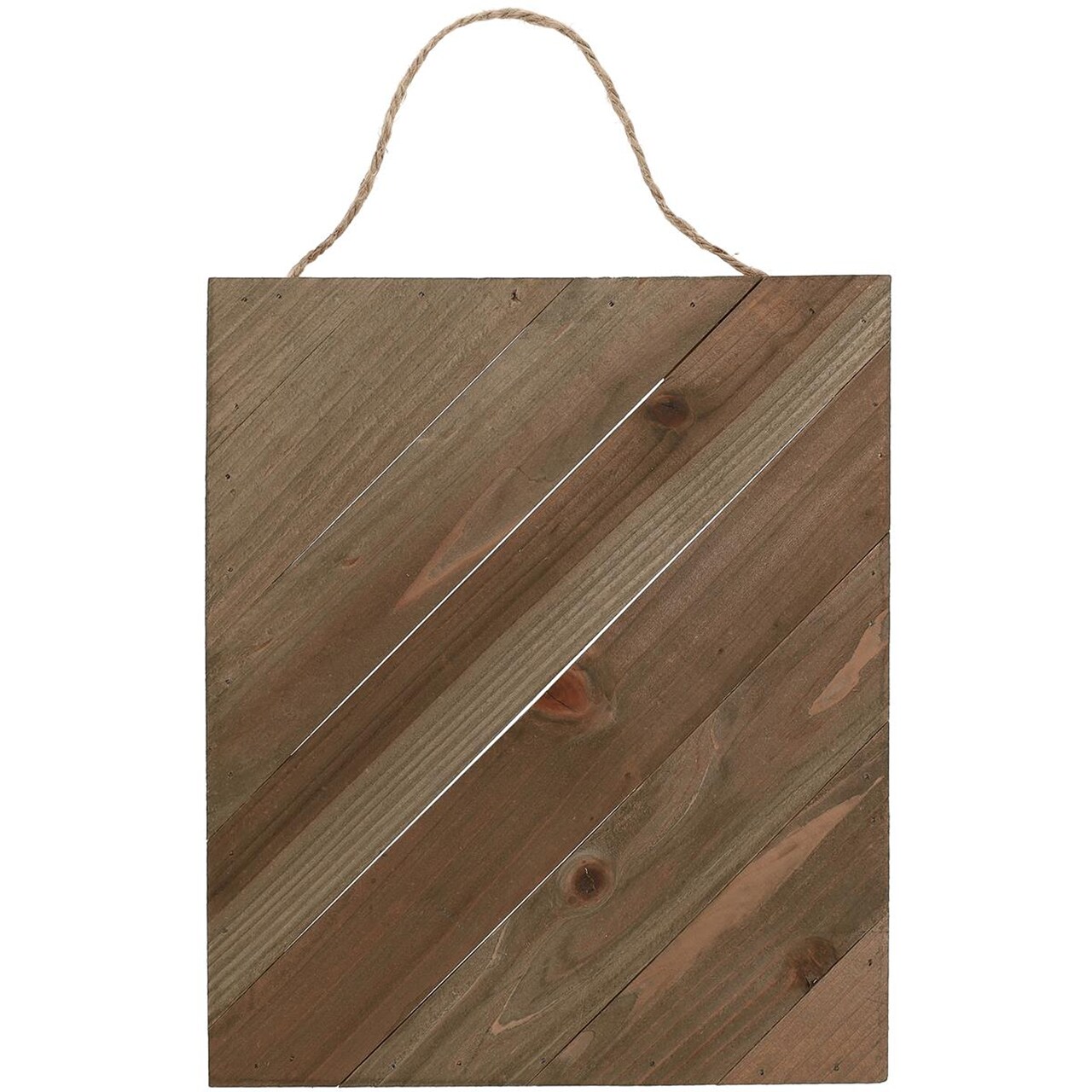 Hampton Art Plank Diagonal 8" x 10" Rustic, Wood Plaque, Wood Sign Blank, Wood Blanks, Wooden Plaques, Blank Wood Signs for Crafts, Wooden Sign Blank, Wood Planks for Crafts